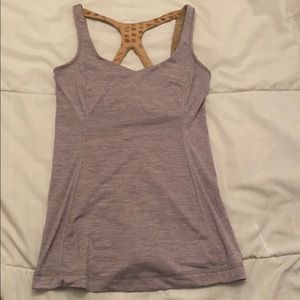 Lululemon grey tank top